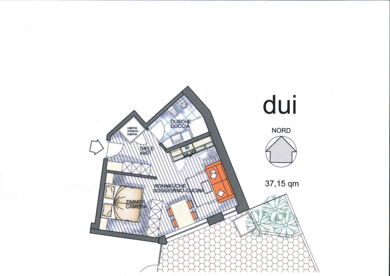 Apartment Dui Residence Bun Ste San Vigilio Di Marebbe Exterior foto